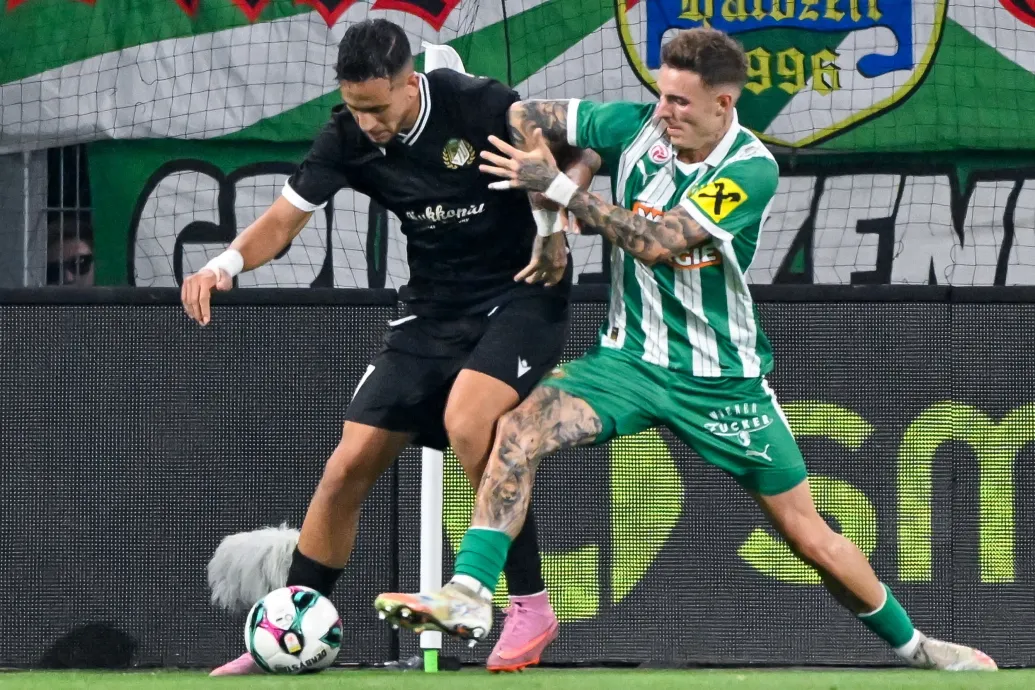 2-0-ra kapott ki Bécsben a Győr, a Rapid Wien jutott tovább a Konferencia-ligában
