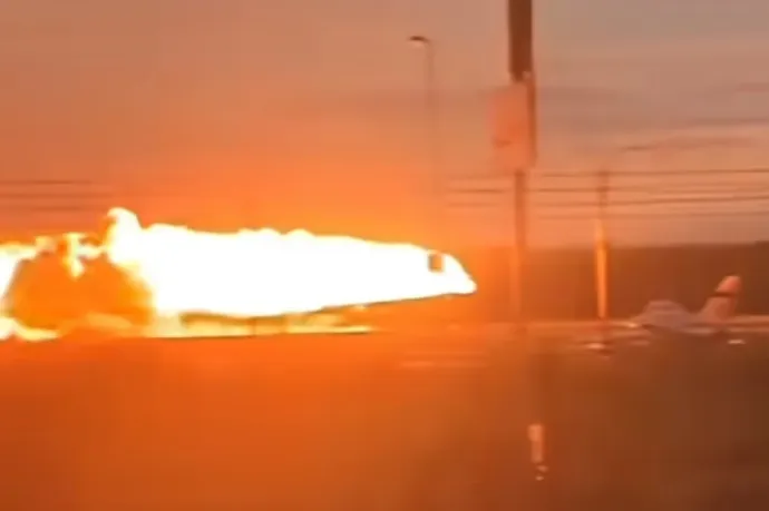 Gyakorlás közben lezuhant egy F-16-os vadászrepülő Lengyelországban