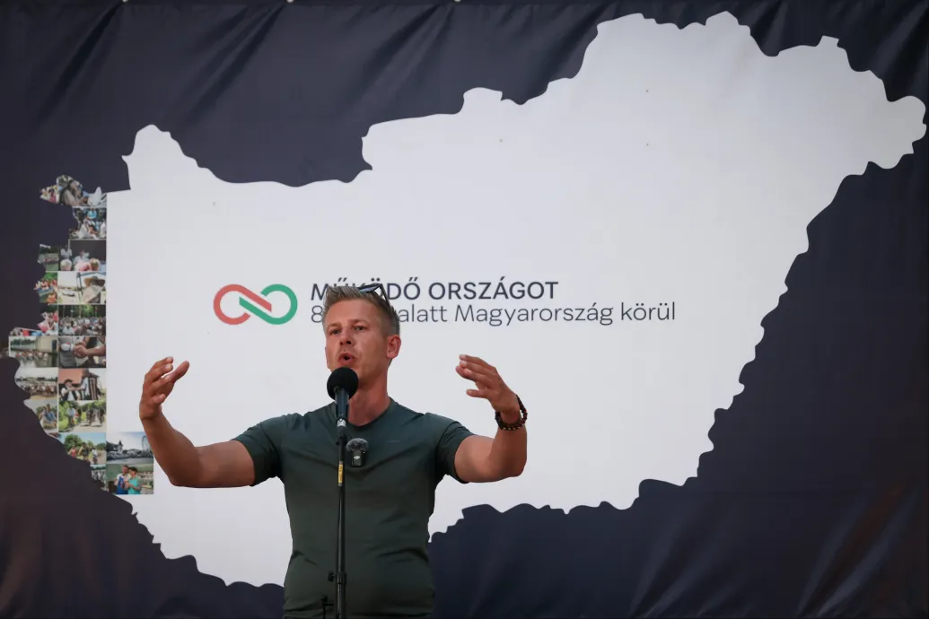 Előállt részletes adóterveivel és az orbáni oligarchák vagyonát érintő hivatal ötletével Magyar Péter – Forrás: Telex.hu