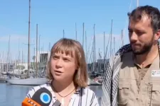 Greta Thunberg ismét be akar hajózni Gázába