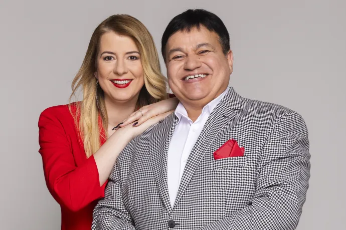 Angéla és Csocsesz – Fotó: RTL