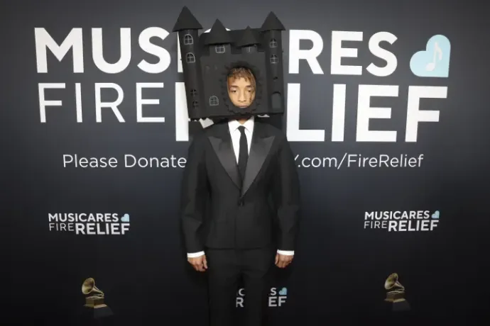 Jaden Smith wearing an Abodi hat at the 67th Grammy Awards in Los Angeles, California, on February 2, 2025 – Photo: Stewart Cook / CBS / Getty Images