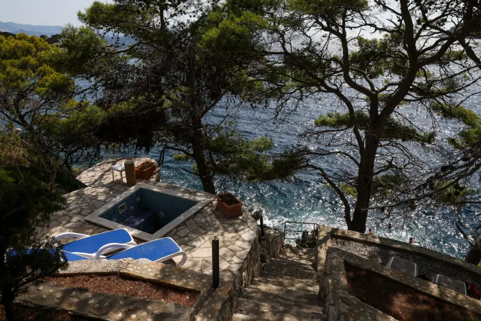 A Starmasi étterem Mljet szigetén, ahol 2024-ben Orbán Viktor is megfordult – Fotó: Melegh Noémi Napsugár / Telex