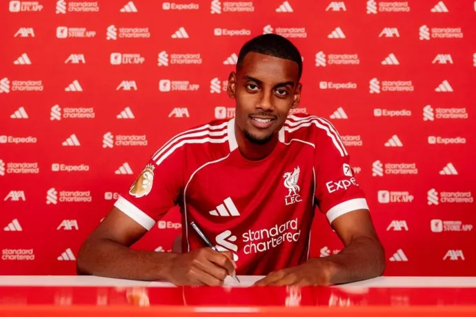 A Liverpool leigazolta Alexander Isakot, az angol bajnokságban senkiért nem fizettek még ennyit