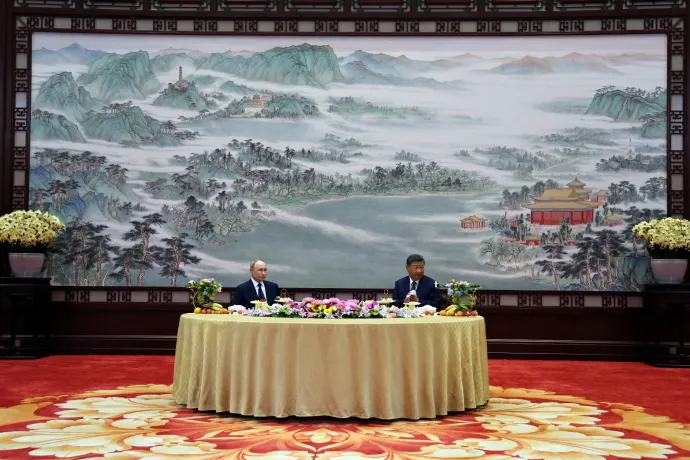 Putyin és Hszi Csin-ping is tárgyalt Pekingben