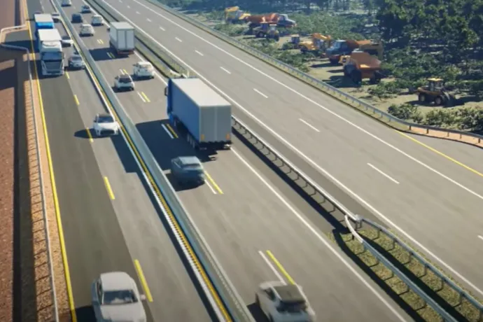 Így fog kinézni az M1-es bővítése, több mint hetven helyen építik át az alul- és felüljárókat