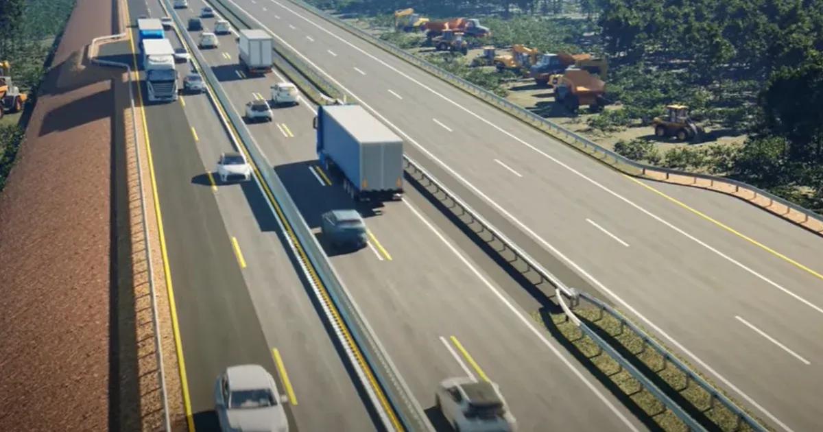 Így fog kinézni az M1-es bővítése, több mint 70 helyen építik át az alul- és felüljárókat