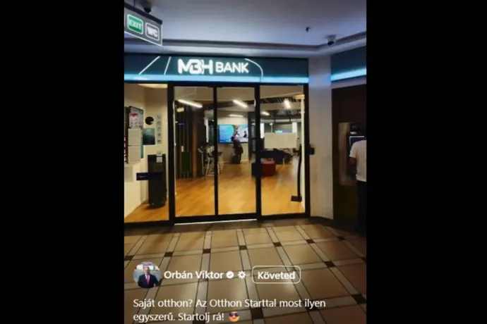 Orbán felcsapott influenszernek: az MBH Bankot reklámozza a Facebookon