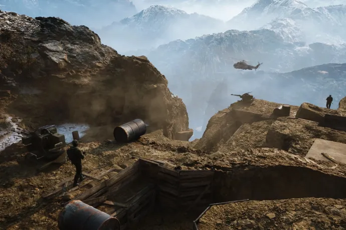 Képernyőfotó az új Metal Gear Solid: Snake Eater játékból – Fotó: Konami