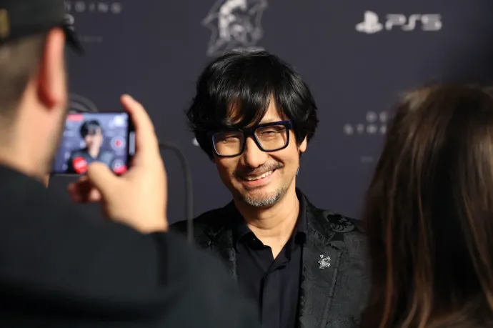Kodzsima a Death Stranding 2: On The Beach bemutatóján Los Angelesben 2025. június 8-án – Fotó: Phillip Faraone / Getty Images