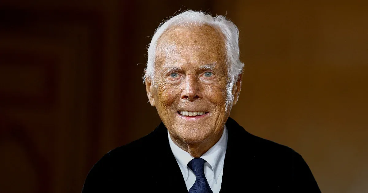 Meghalt Giorgio Armani