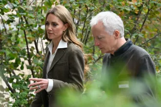 Szőkére festette a haját Katalin hercegné