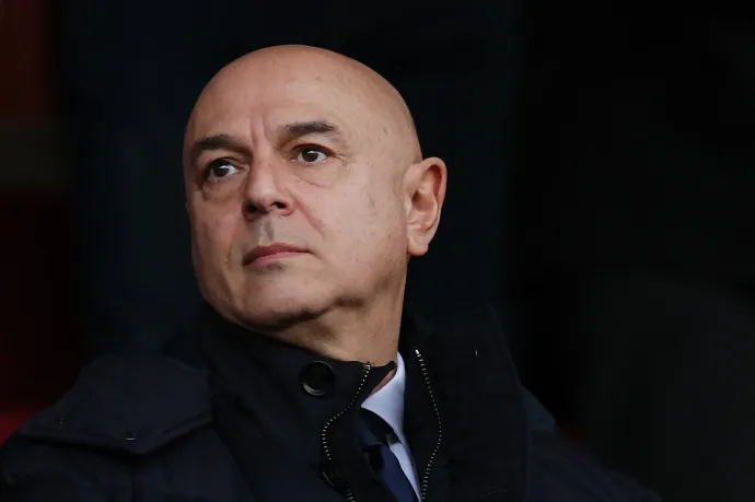 Daniel Levy, a Tottenham Hotspur lemondott elnöke – Fotó: Adrian Dennis / AFP