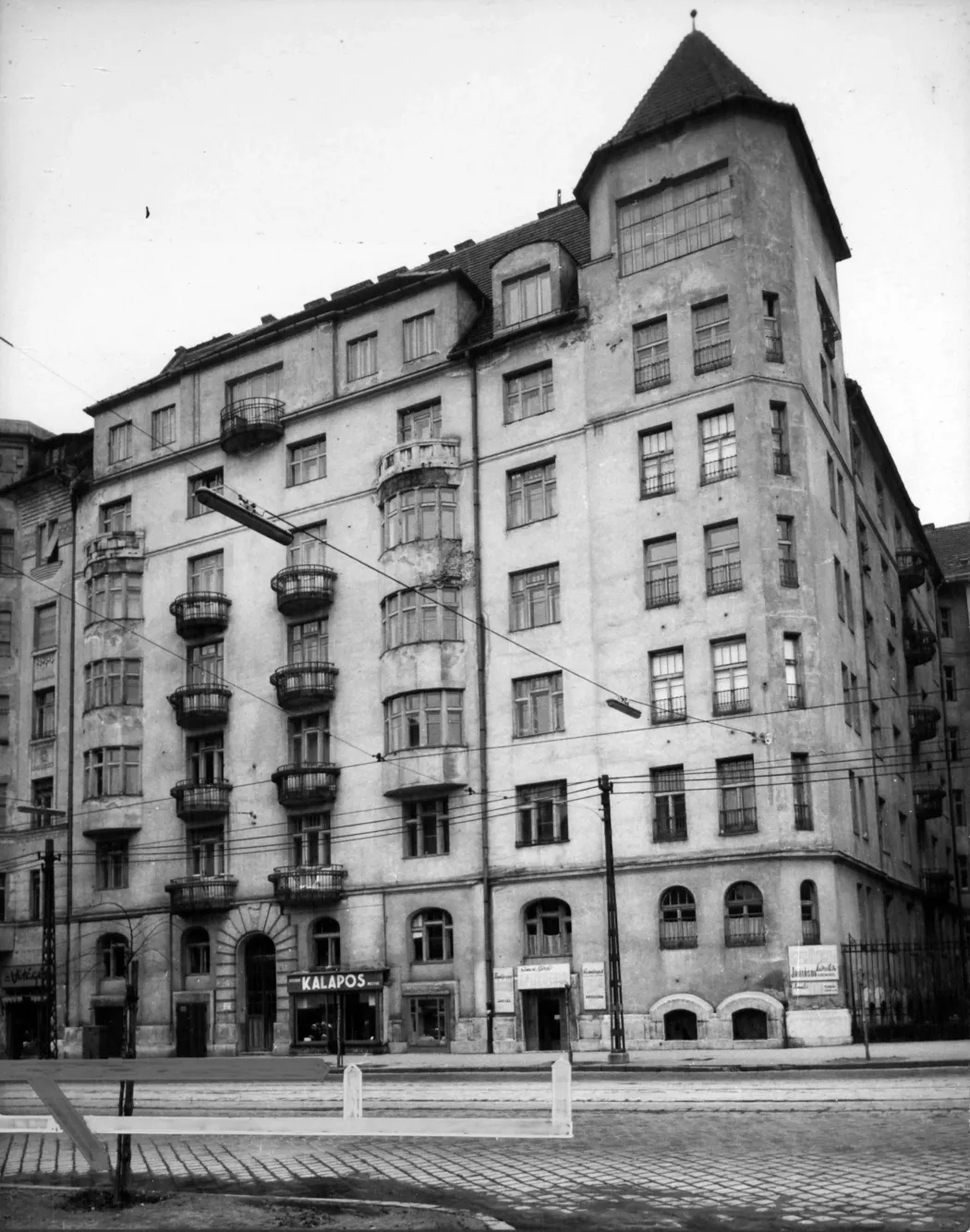 A II. kerületi Margit körút (Mártírok útja) 64/A 1960-ban – Fotó: Budapest Főváros Levéltára / Városrendezési és Építészeti Osztályának fényképei / Fortepan