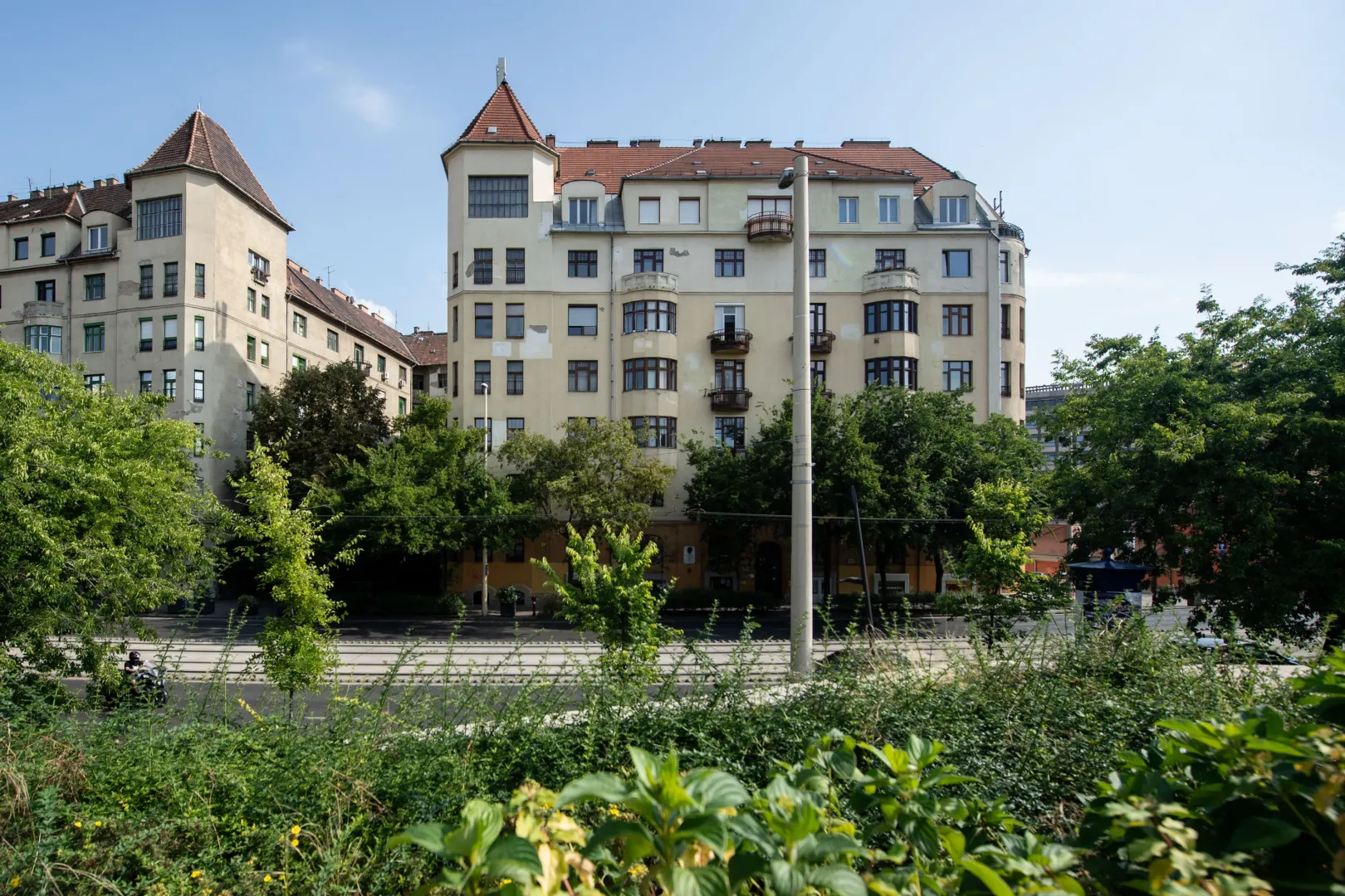 A II. kerületi Margit körút 64/A–B 2025. szeptember 4-én – Fotó: Bődey János / Telex