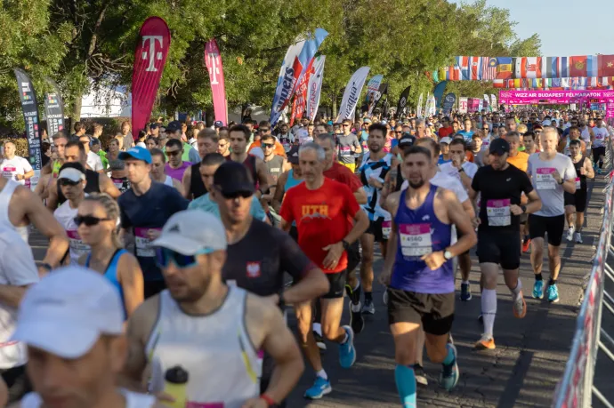 Rekordrészvételt hozott a Wizz Air Budapest Félmaraton