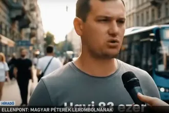 A közmédia Híradójában is lejátszott Nemzeti Ellenállás Mozgalom-videóban még az utca emberét is mesterséges intelligenciával csinálták meg