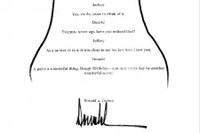 Nyilvánosságra hozták a szülinapi üdvözlőlapot, amit Trump küldött Epsteinnek