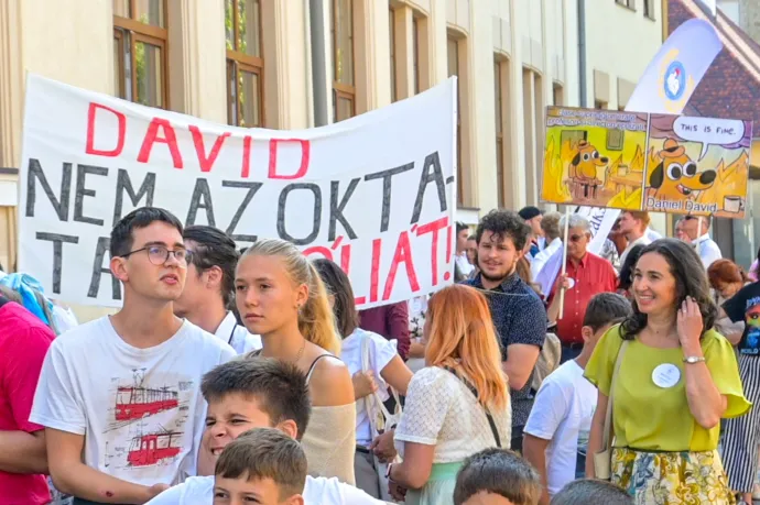 „Amikor fellázadunk a rendszer ellen, akkor a diákjaink jövőjéért is kiállunk” – Kolozsváron is tüntettek a tanárok