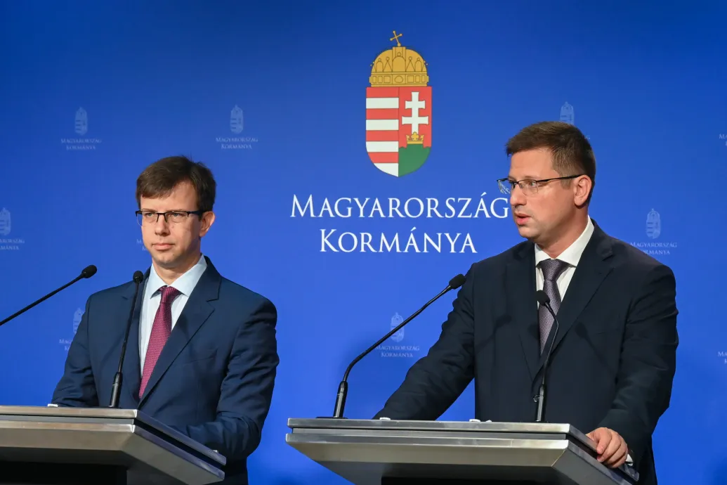 Kormányinfót tart Gulyás Gergely