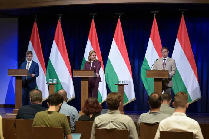 Gulyás nem tudta megmondani, a kormány mennyit fizetett eddig az MLSZ-nek Orbán magánrepülései miatt