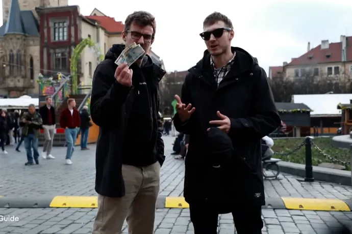 Két youtuber csapdát állít a prágai turistacsapdáknak