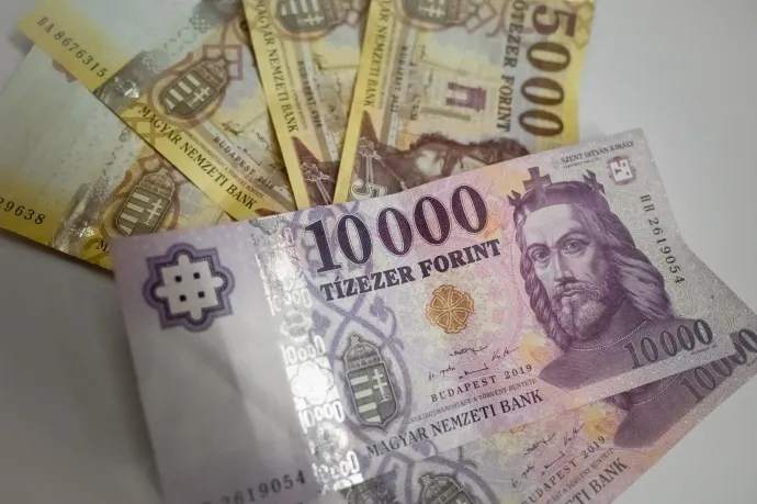 Kétéves csúcson a forint