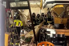 Gázrobbanás volt egy madridi kávézó közelében
