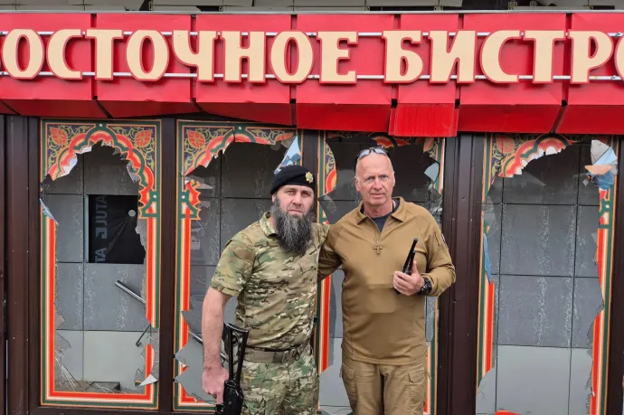 A front orosz oldaláról jelentkezett be Georg Spöttle, a kormánymédia állandó politikai vendége