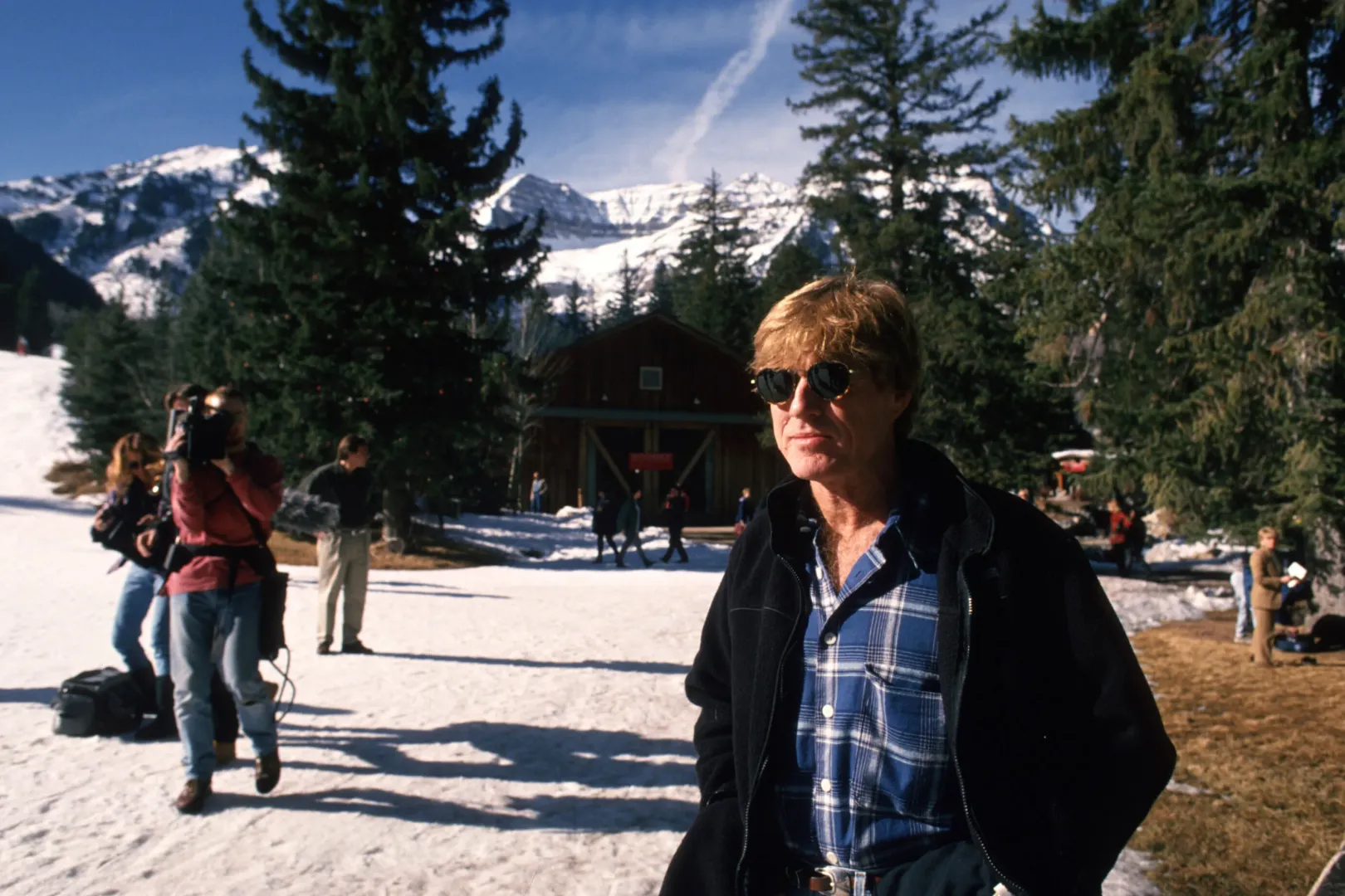 Robert Redford az 1994-es Sundance Filmfesztiválon, Salt Lake Cityben – Fotó: Tom Smart / Liaison / Getty Images