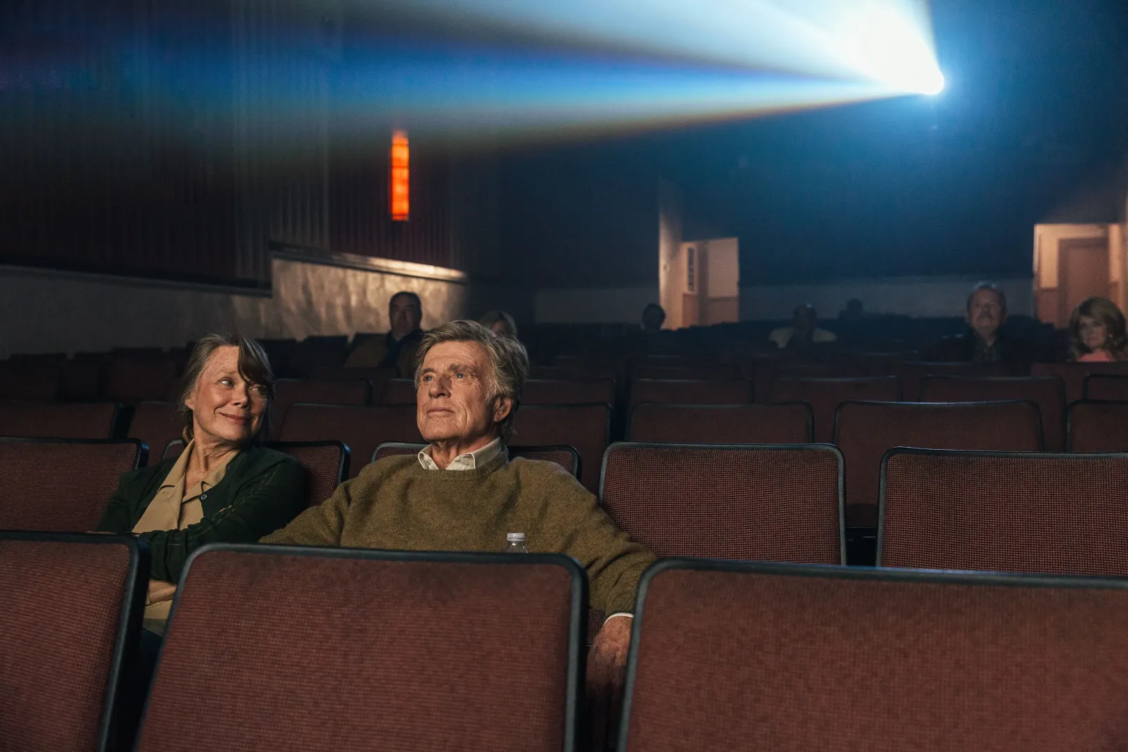 Robert Redford utolsó filmszerepében, az Úriember revolverrel című filmben Sissy Spacekkel – Fotó: 7e Art/Endgame Entertainment / Photo12 via AFP