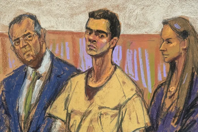 Nem terrorista indítékból ölhetett a bíró szerint a biztosítóvezér lelövésével vádolt Luigi Mangione