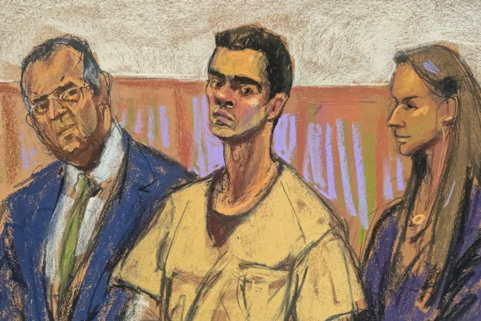 Nem terrorista indítékból ölhetett a bíró szerint a biztosítóvezér lelövésével vádolt Luigi Mangione