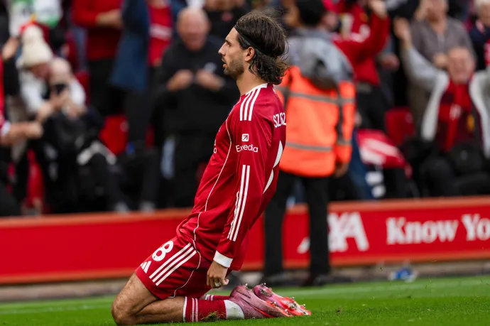 A Liverpool edzője: Ha holnap eladnánk Szoboszlai Dominikot, 100 millió eurót érne