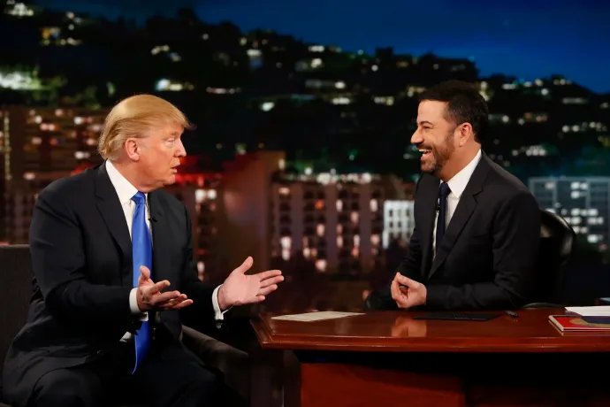 Trumpék nyomására az ABC levette a képernyőről Jimmy Kimmel műsorát