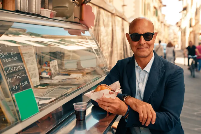 Miért imádjuk, ahogy Stanley Tucci eszik?