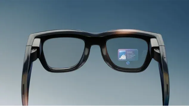A Ray Ban Display okosszemüveg – Forrás: Meta