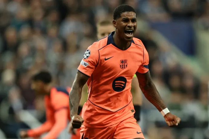 Rashford duplája hozta a Barcelona győzelmét, Sallaiék ötöt kaptak a BL-ben