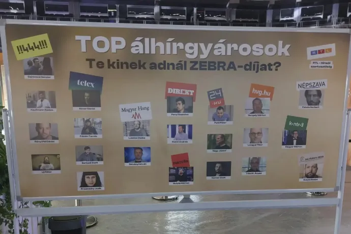 Photos and names of Hungarian independent journalists described as 'fake news creators' to be displayed at Fidesz' meeting with supporters
