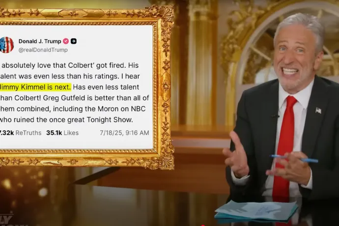 Tökéletesen Trump-kompatibilis különkiadása készült a The Daily Show-nak