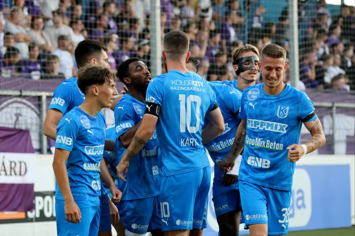 Kazincbarcelona – skandálták a szurkolók a Kazincbarcika első NB I.-es győzelme után