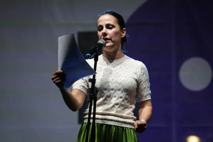Actress Rozi Lovas – Photo: István Huszti / Telex