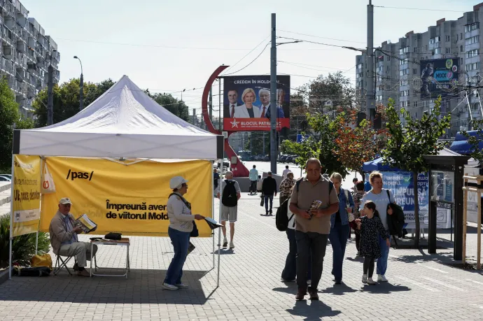 Moldovai választások: orosz pénzzel és manipulációval próbálják befolyásolni a vasárnapi eredményt