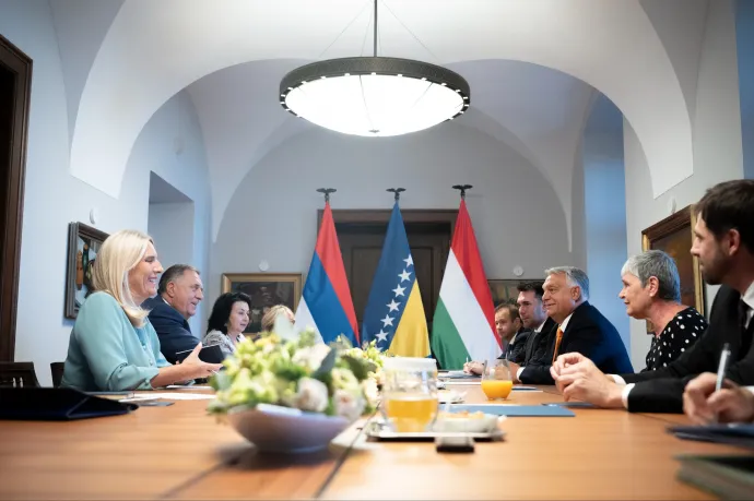 Orbán Viktor ismét a Karmelitában fogadta Milorad Dodikot