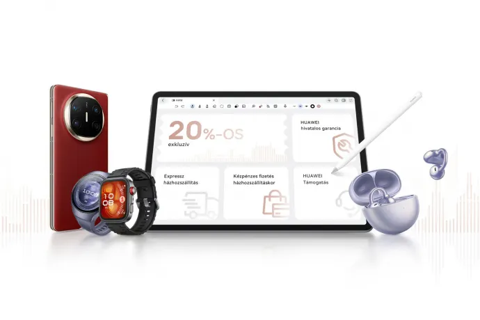 Megnyílt a Huawei hivatalos magyar webshopja – itt az új GT 6 széria (x)