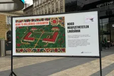 Hatvanpusztás plakáttal jelent meg a Momentum a Nyugatinál és a Széll Kálmán téren