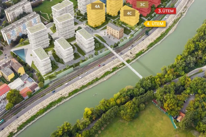 Új dunai gyaloghíd épül magánpénzből Óbudán