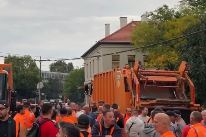 Kukássztrájk kezdődött Budapesten