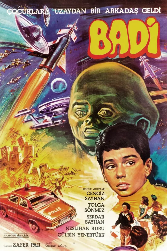 Badi, a török E. T. plakátja – Forrás: Forrás: Yeşilçam