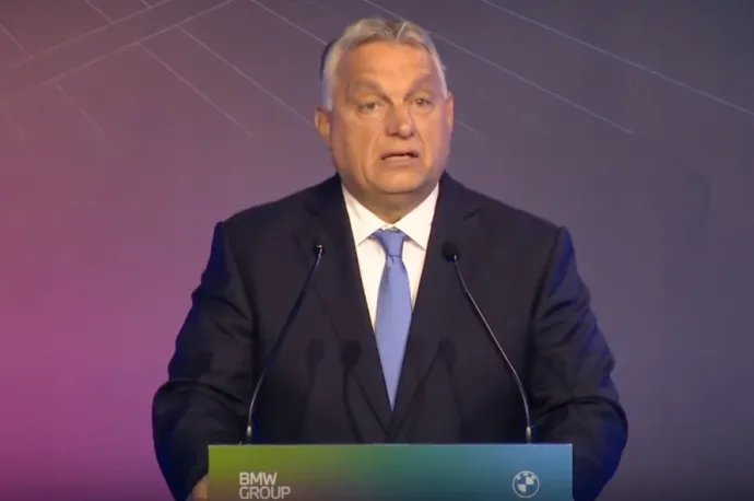 Orbánnak még a debreceni BMW-gyár átadóján is a „Tisza-adó” jutott az eszébe
